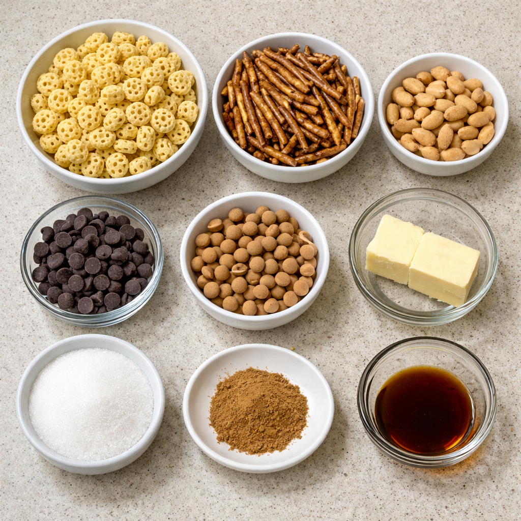 Churro Honeycomb Snack Mix