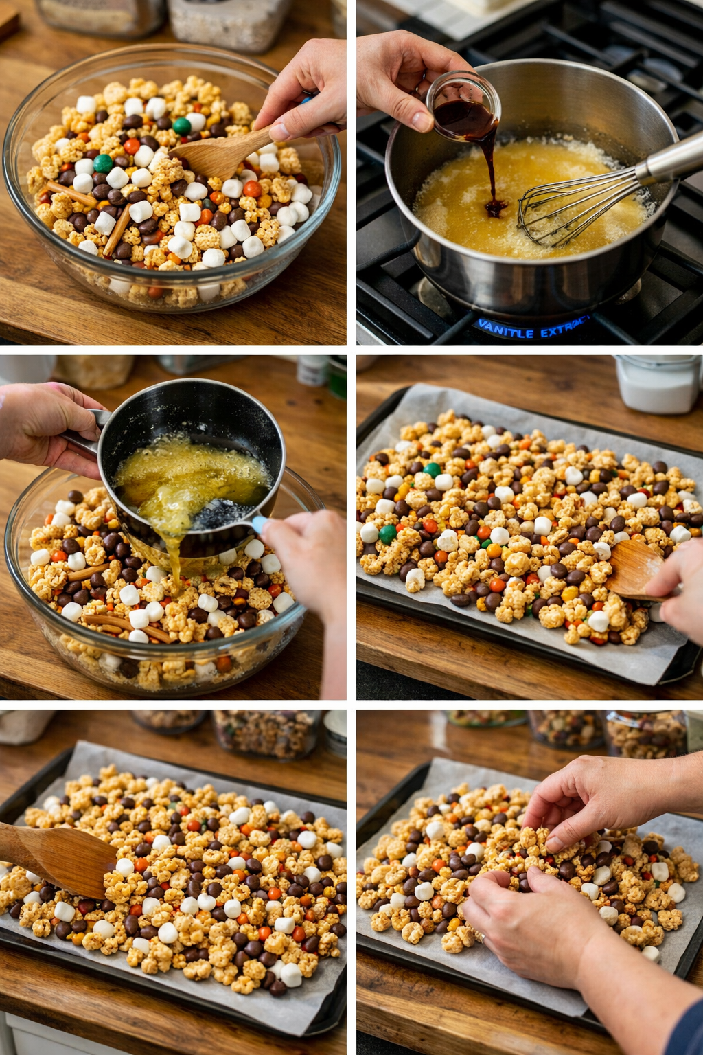 Churro Honeycomb Snack Mix