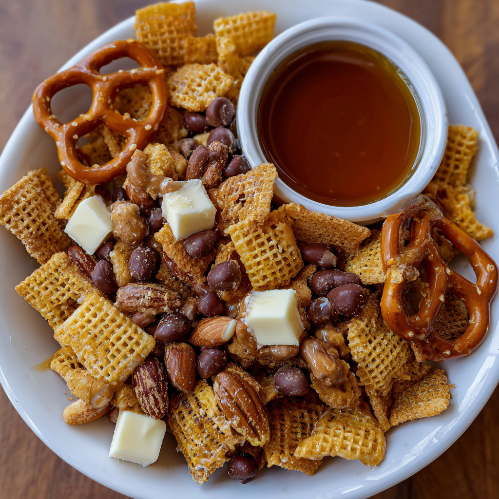 Churro Honeycomb Snack Mix