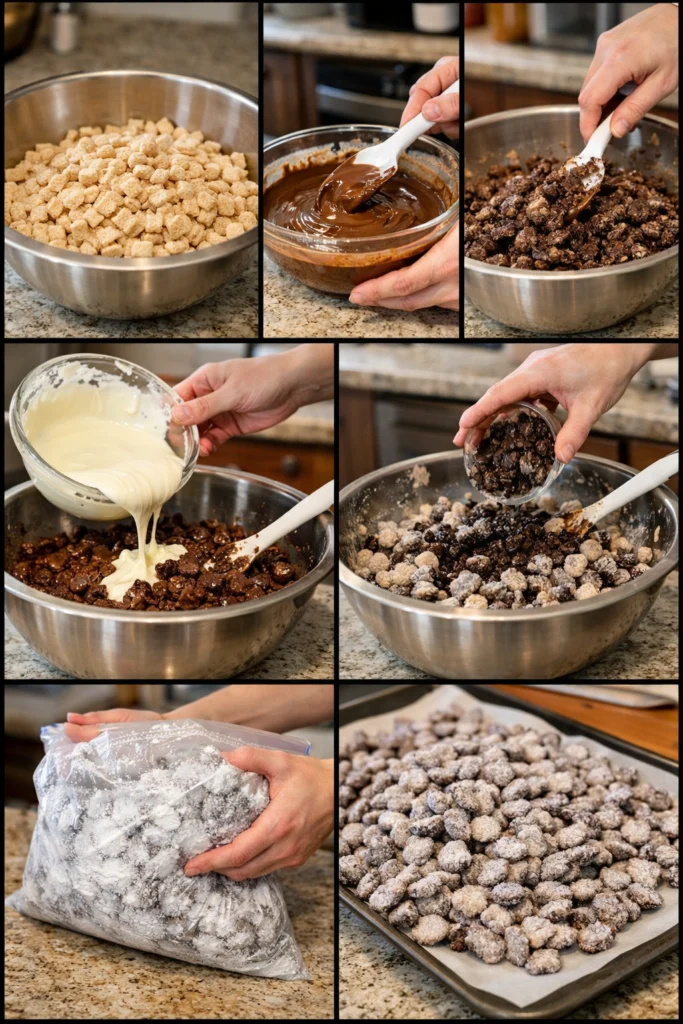 Cookies and Cream Puppy Chow