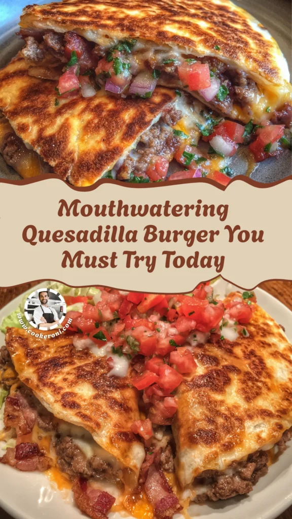 Copycat Applebee’s Quesadilla Burger