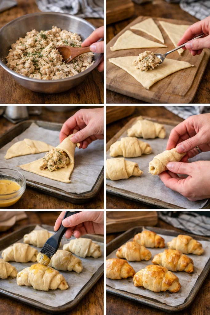 Creamy Chicken Pillows