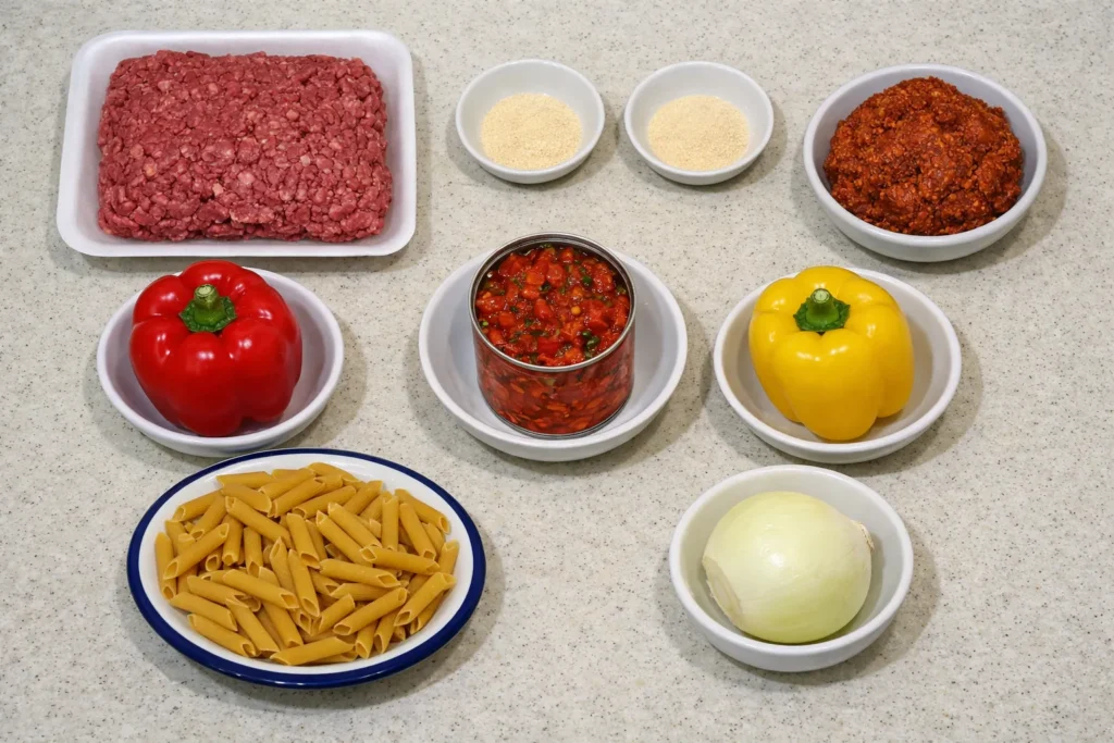 Creamy Rotel Pasta Fiesta