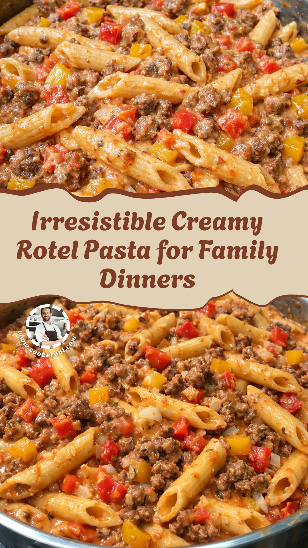Creamy Rotel Pasta Fiesta