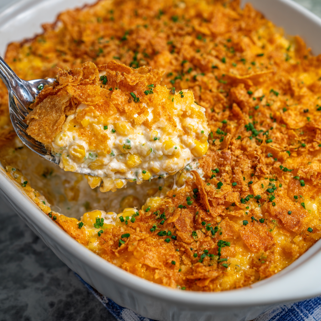 Creamy Street Corn Casserole