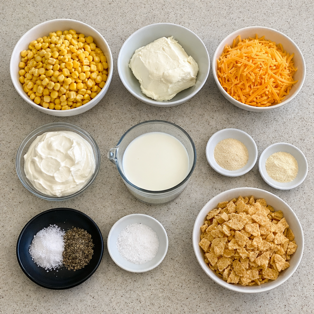 Creamy Street Corn Casserole