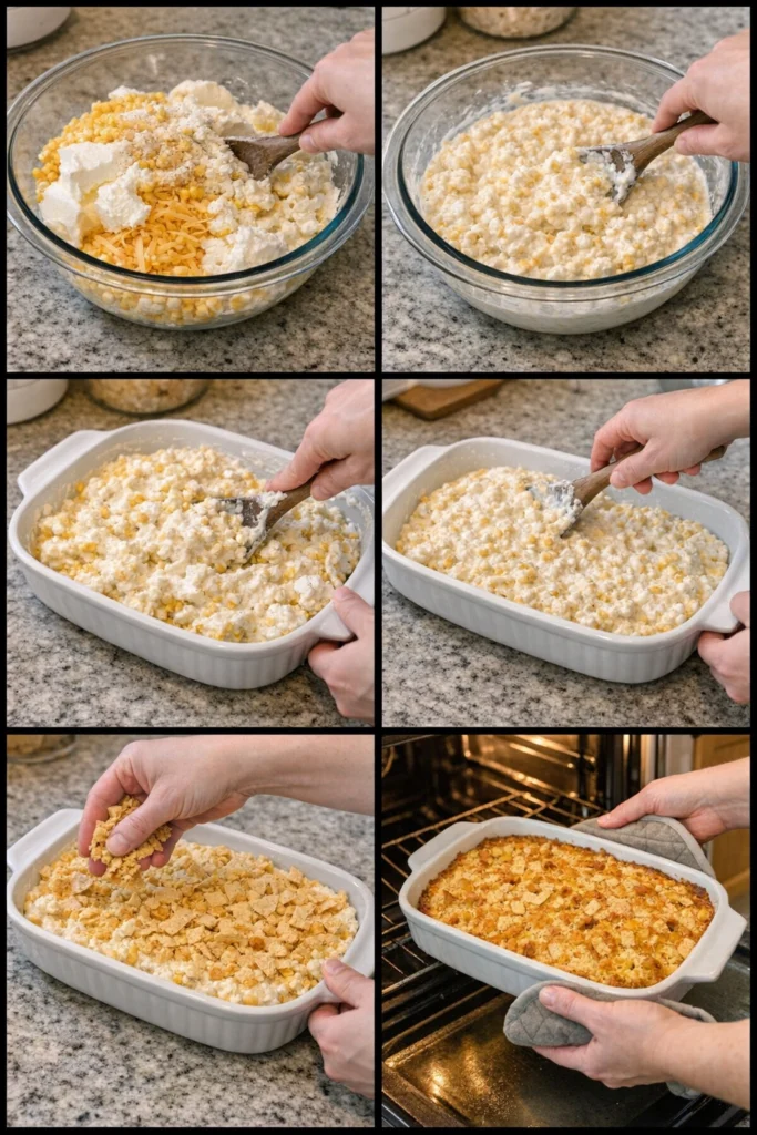 Creamy Street Corn Casserole