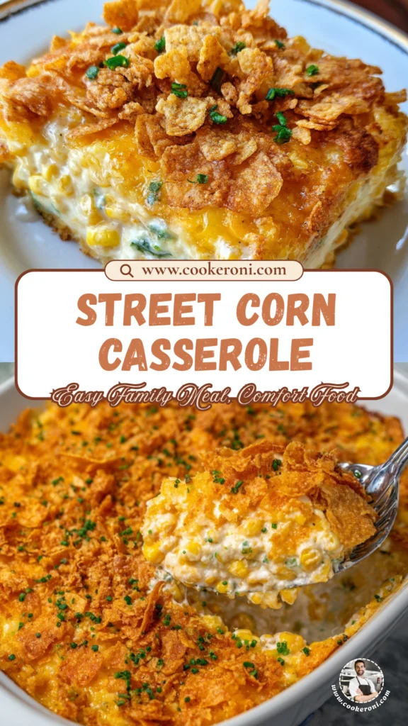 Creamy Street Corn Casserole