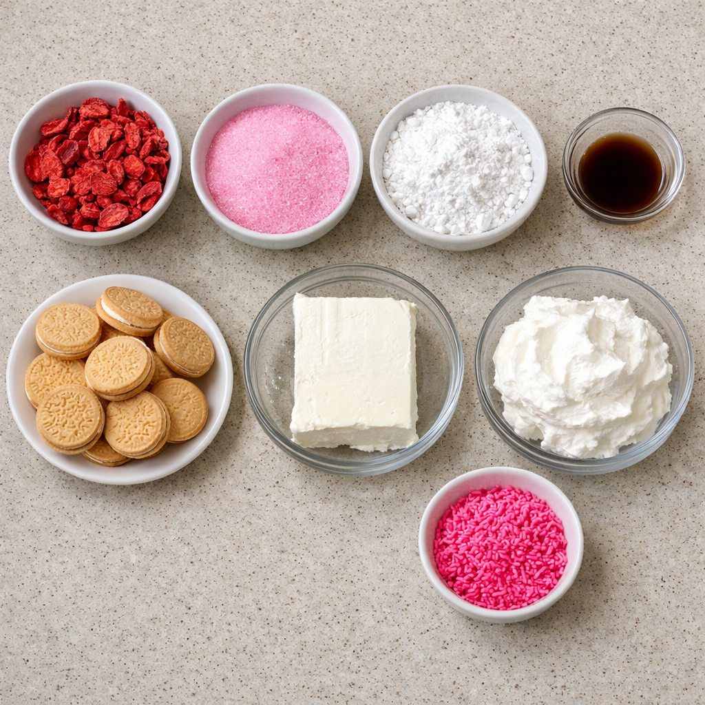 Crispy Cotton Candy Cheesecake Bombs