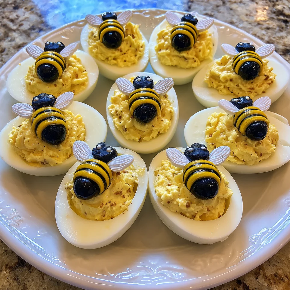 Deviled Bee Eggs