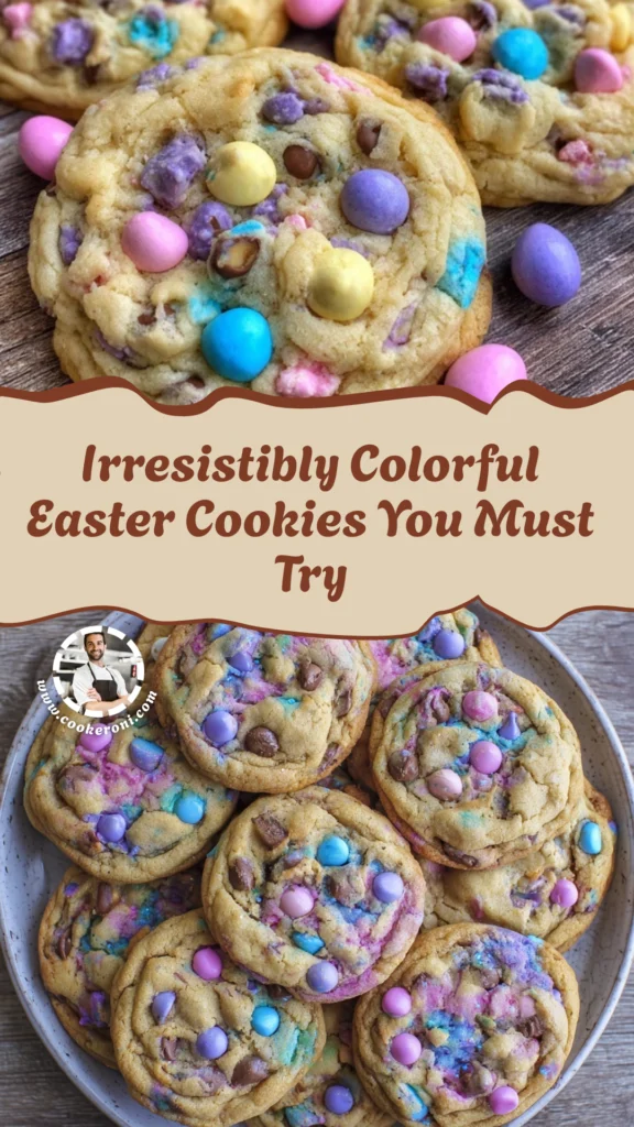 Easter Chocolate Chip Cookies