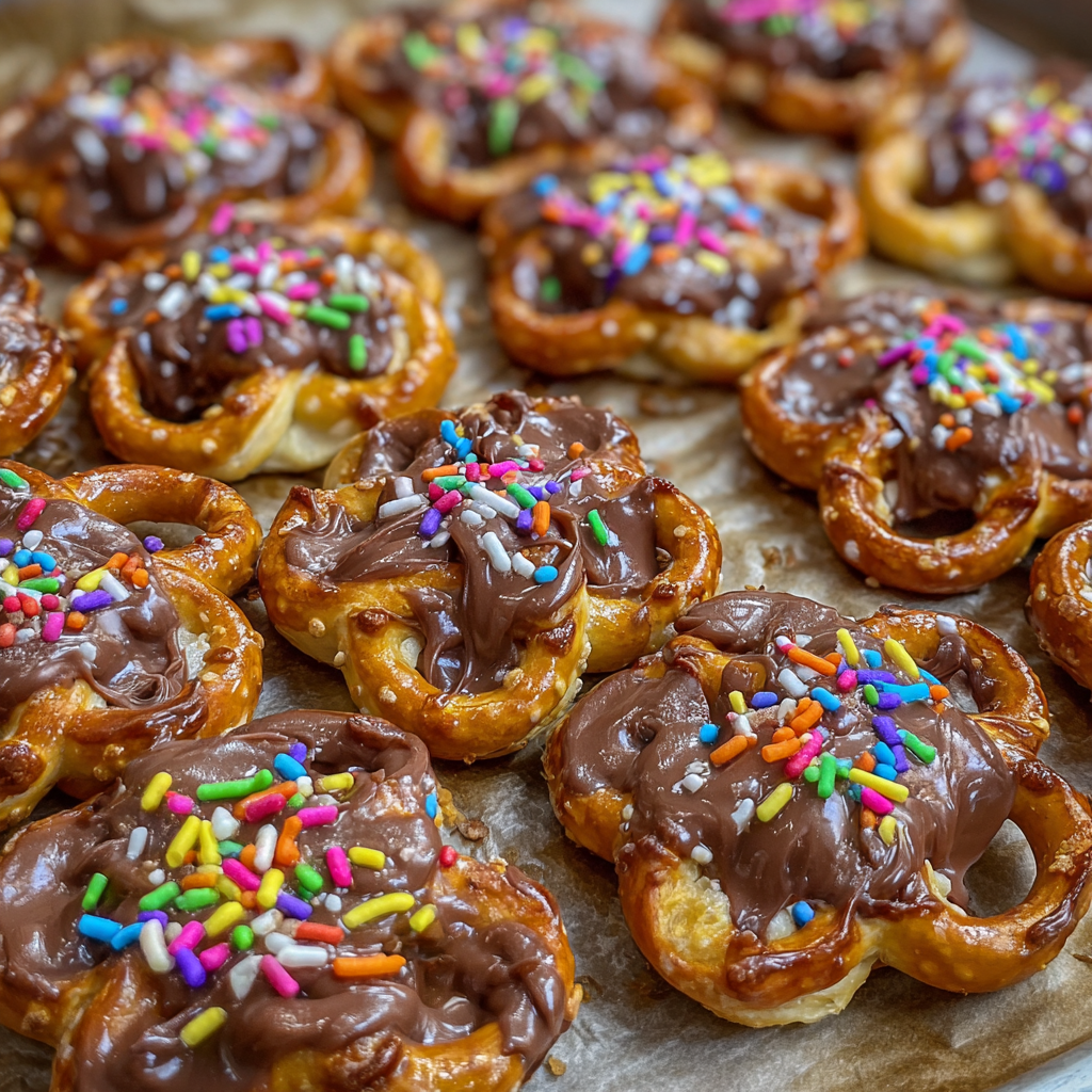 Flower Pretzel Bites