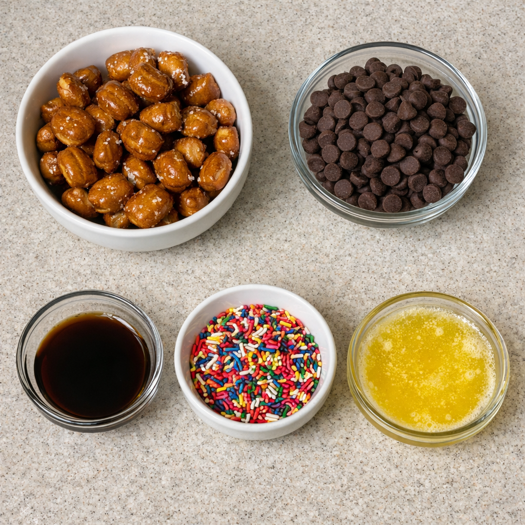 Flower Pretzel Bites