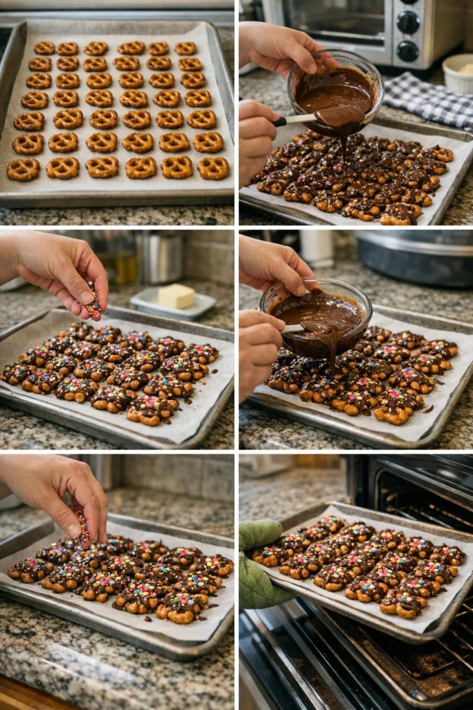 Flower Pretzel Bites