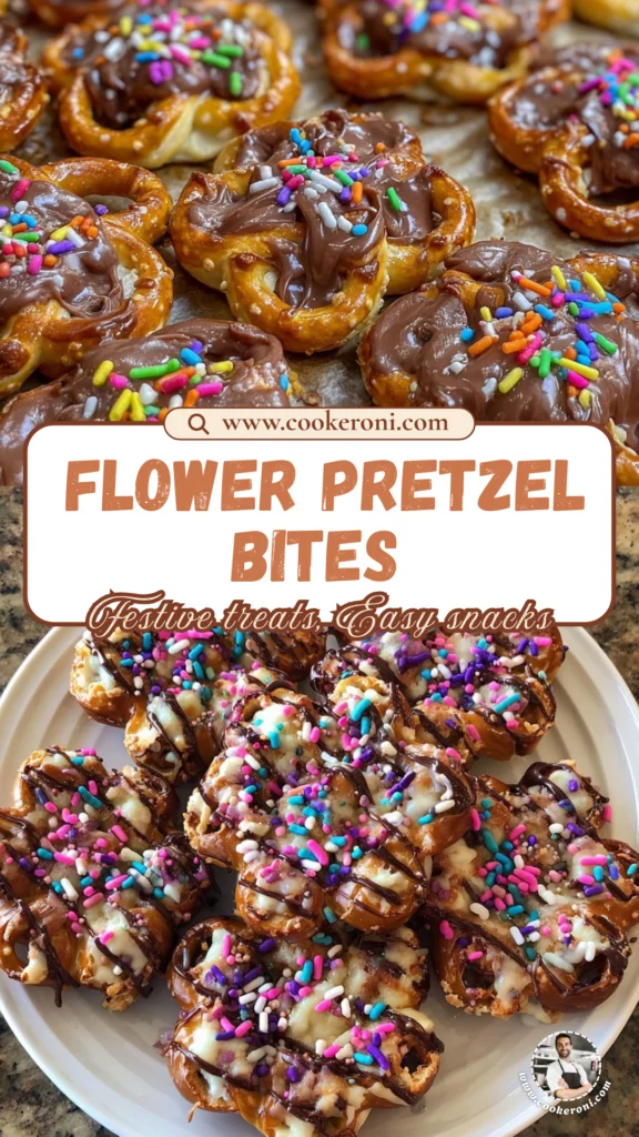 Flower Pretzel Bites