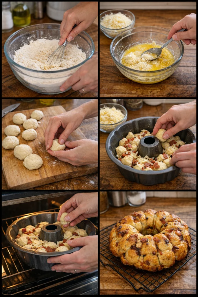 Garlic Parmesan Monkey Bread