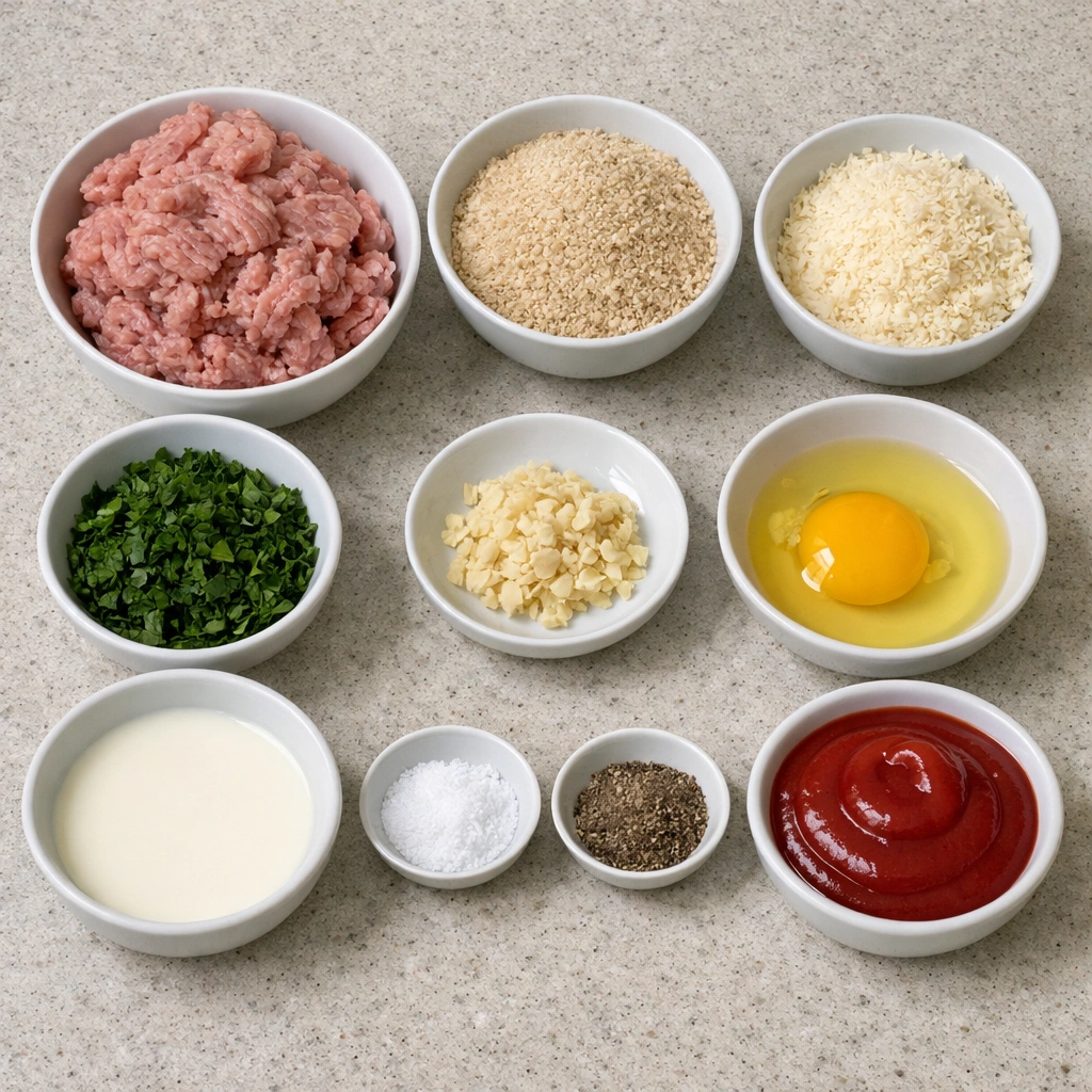 Garlic Parmesan Turkey Meatloaf