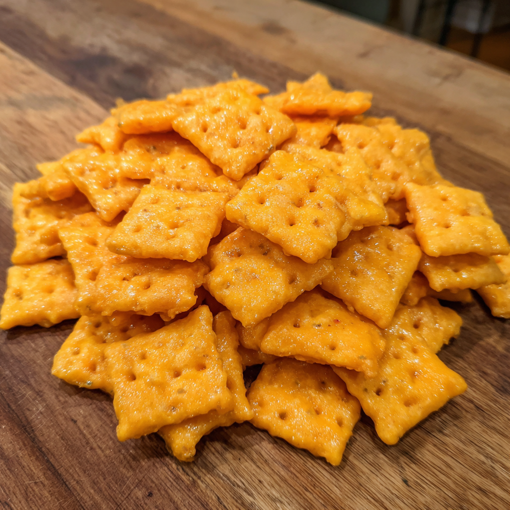 Homemade Cheez-Its