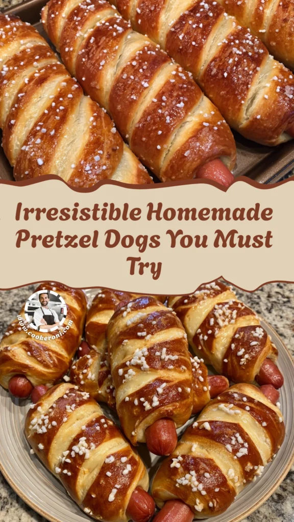 Homemade Pretzel Dogs
