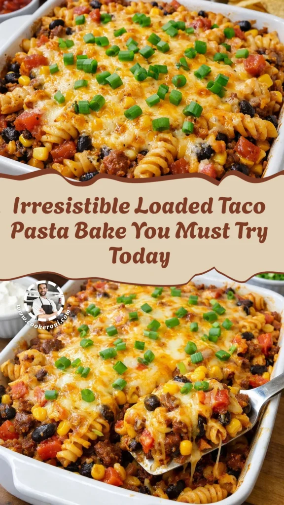 Loaded Taco Pasta Bake