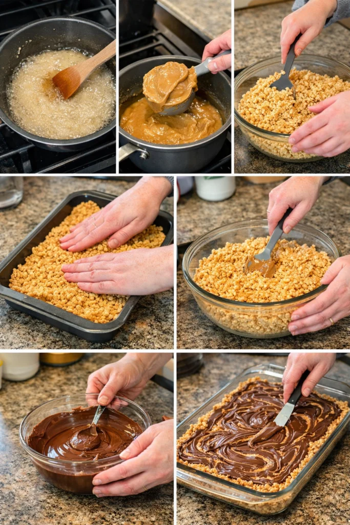 Peanut Butter Rice Krispie Treats