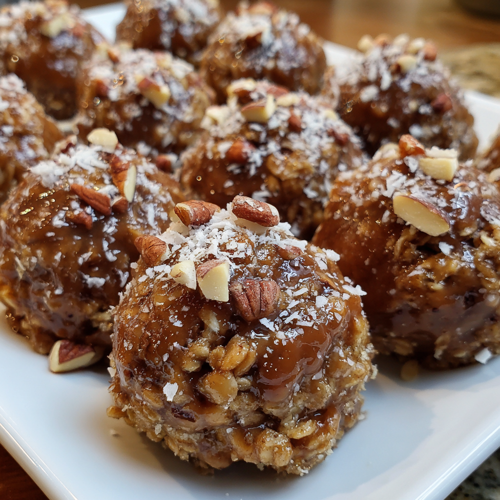 Pecan Crunch Glazed Bites
