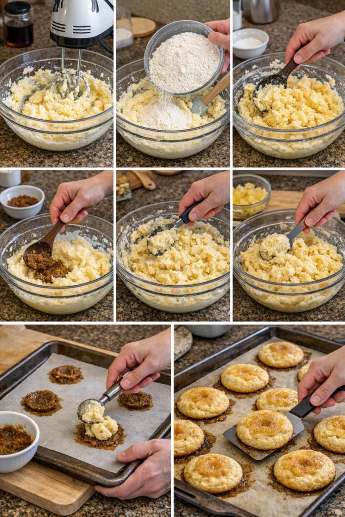 Pineapple Upside Down Sugar Cookies