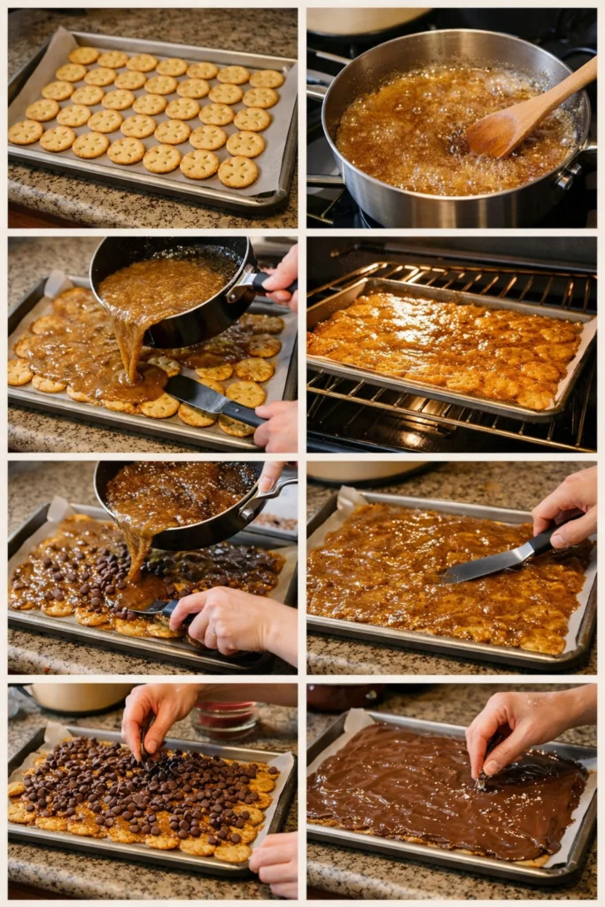 Ritz Christmas Crack Cookies