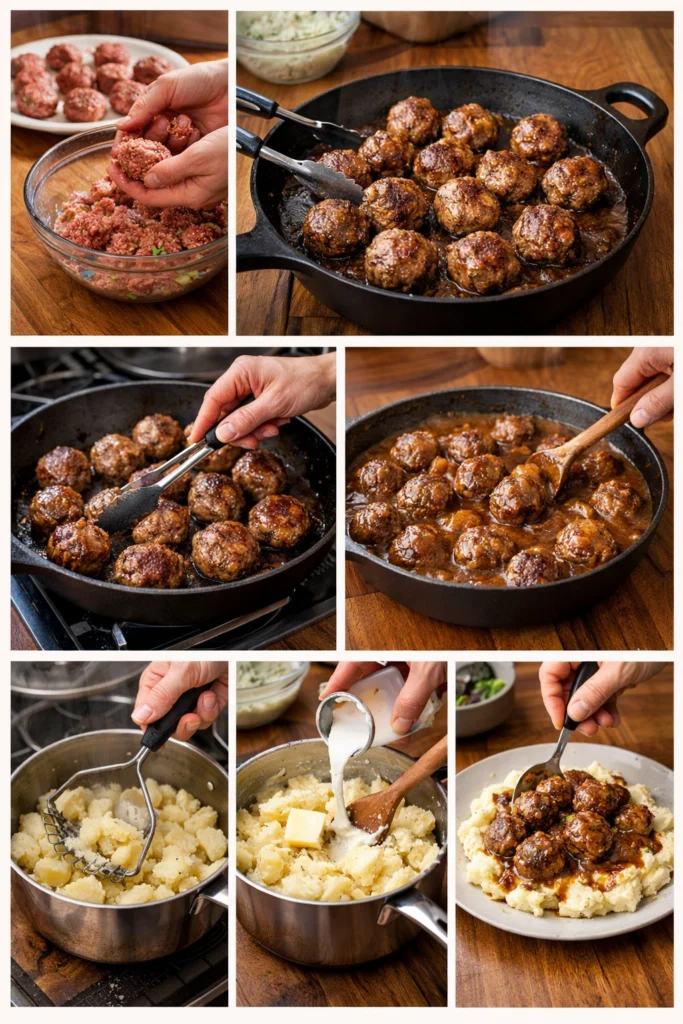 Salisbury Steak Meatballs