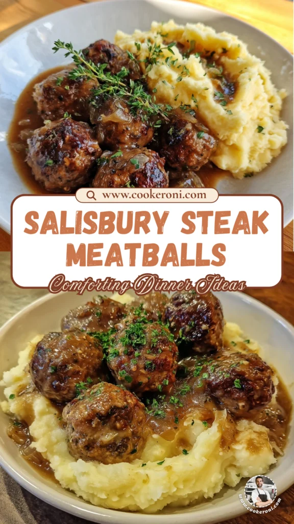 Salisbury Steak Meatballs
