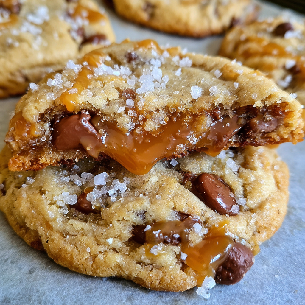 Salted Caramel Cookies
