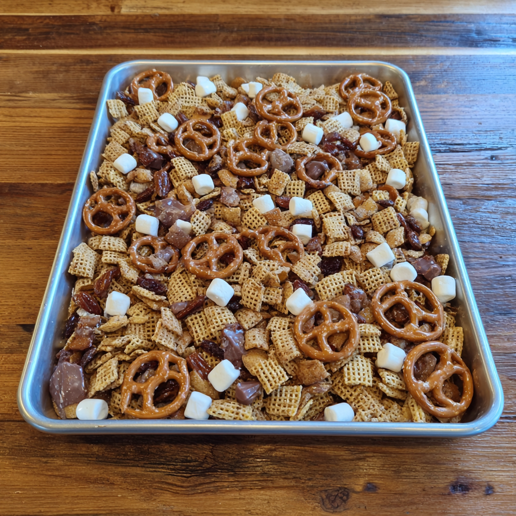 School Honeycomb Snack Mix