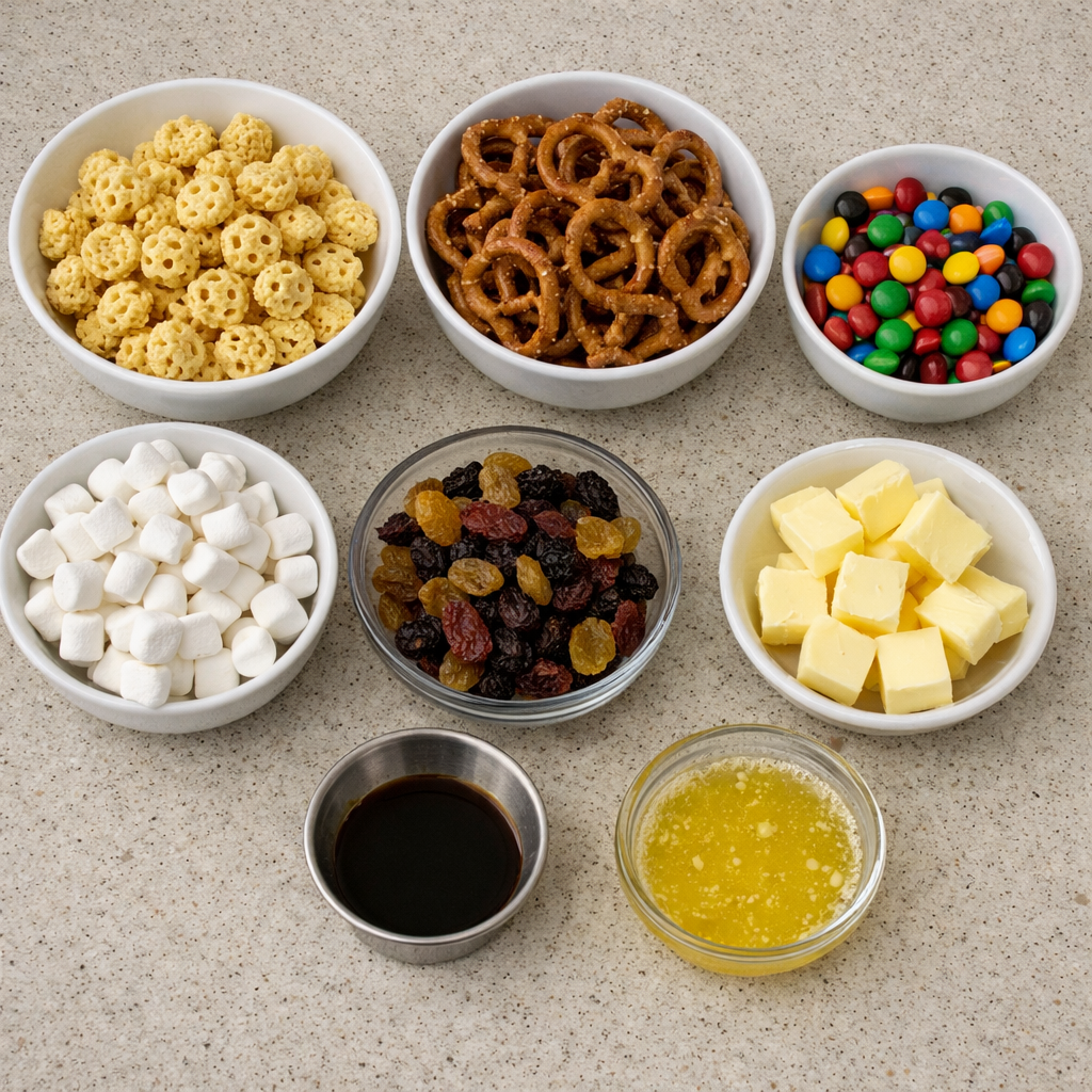 School Honeycomb Snack Mix