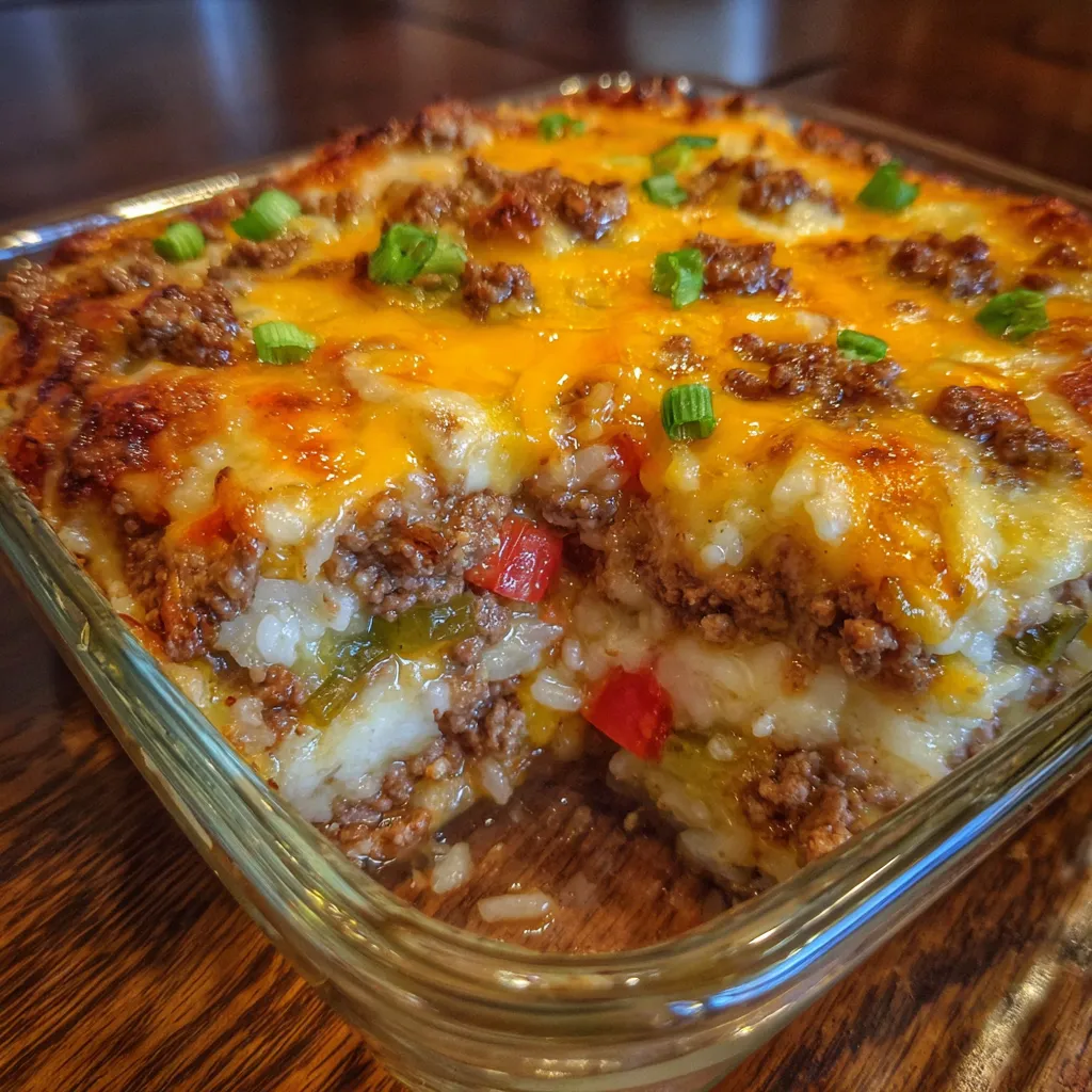 Hearty baked shipwreck casserole