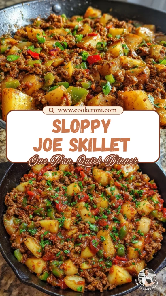 Sloppy Joe Potato Skillet