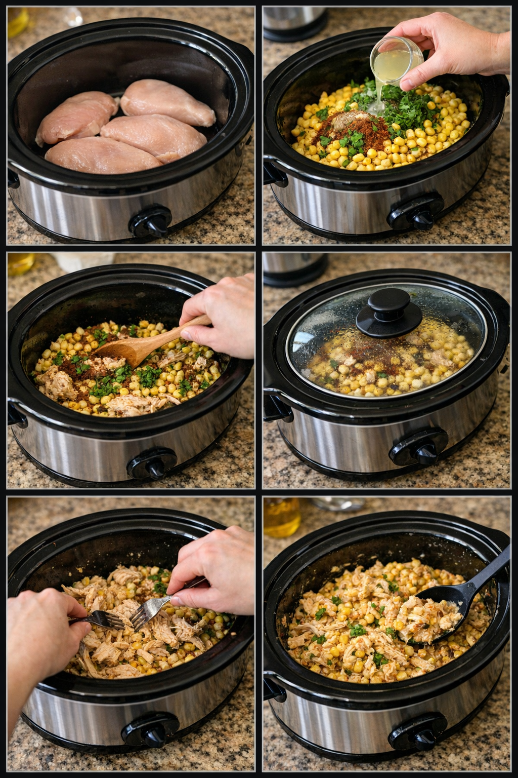 Slow-Cooker Street Corn Chicken