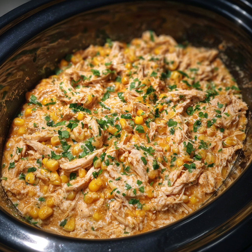 Slow-Cooker Street Corn Chicken