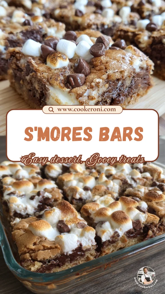 S'mores Cookie Bars