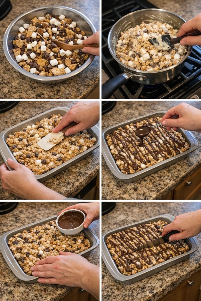 S'mores Marshmallow Treats (3)