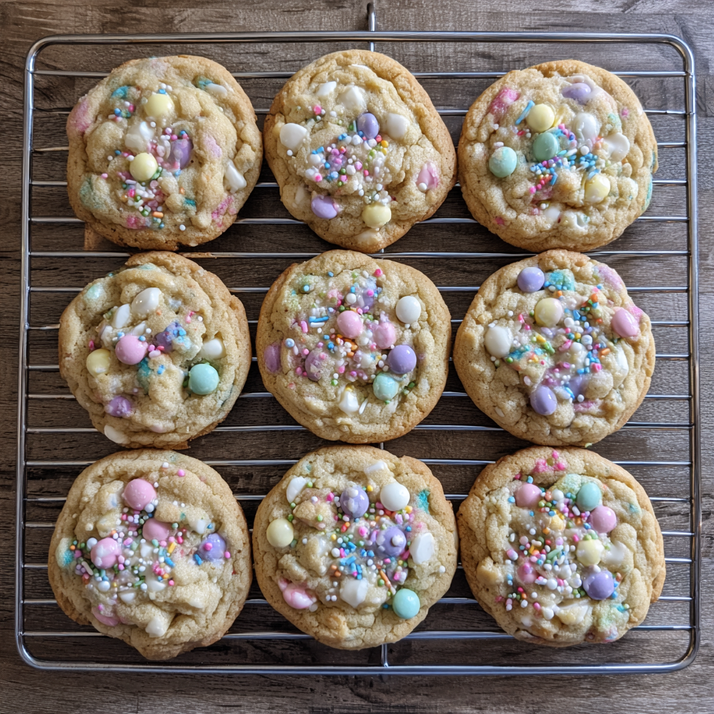 Soft and Chewy Easter Cookies