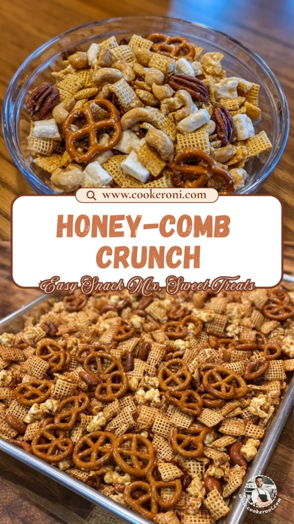 Sweet and Salty Honey-Comb Crunch