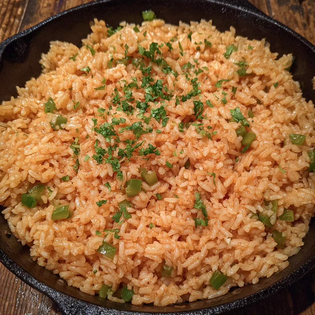 Buttery seasoned rice dish