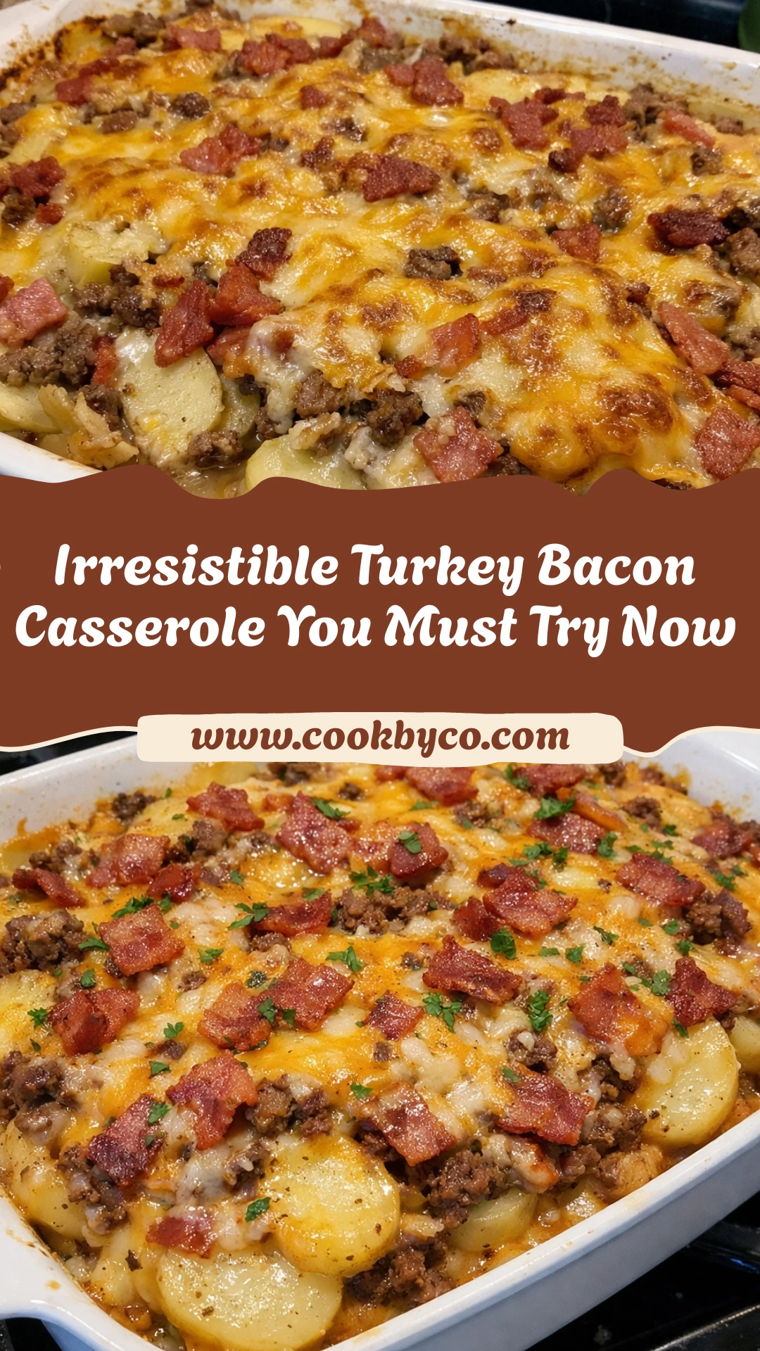 Turkey Bacon Potato Casserole