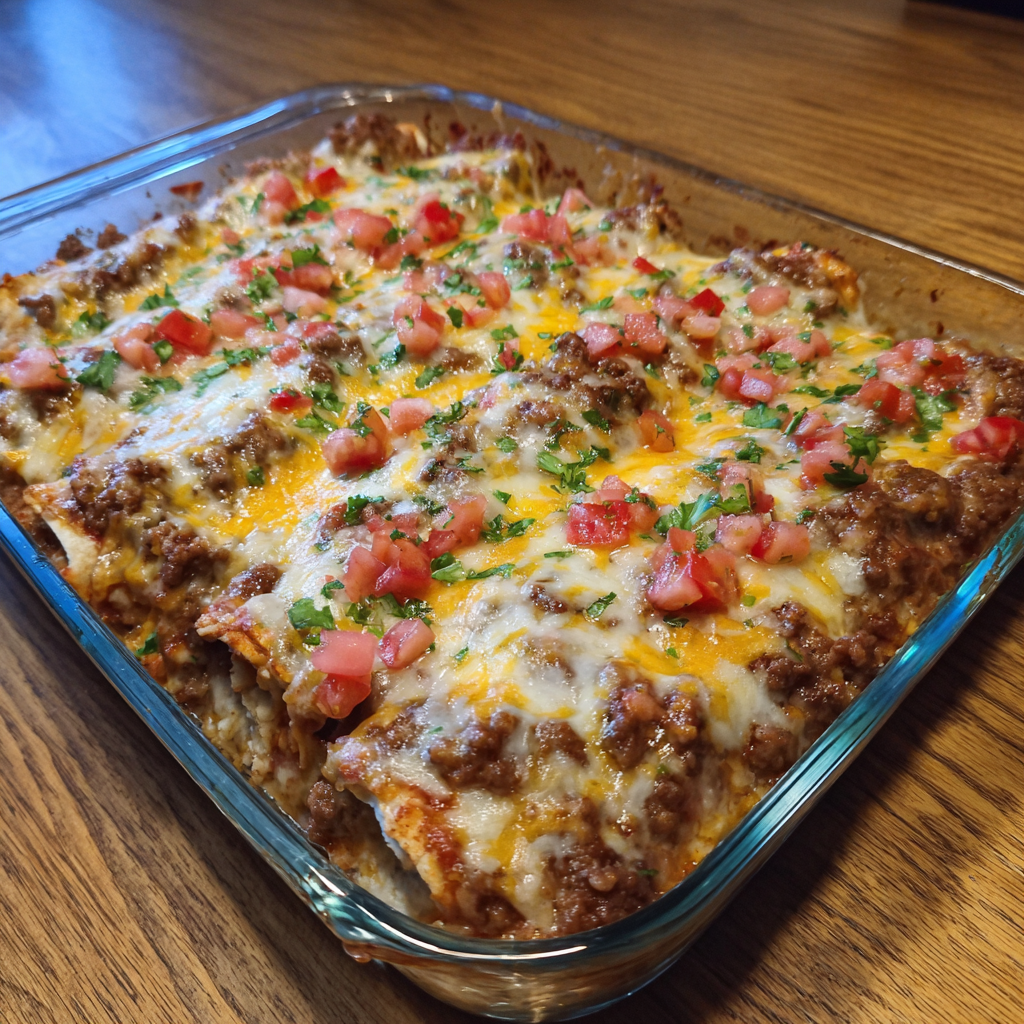 Baked Burrito Casserole