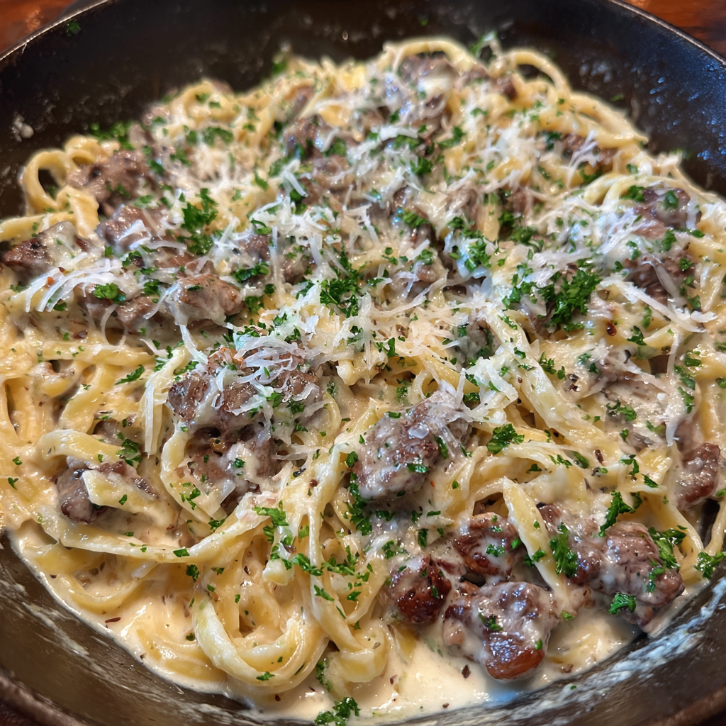 Beef Alfredo
