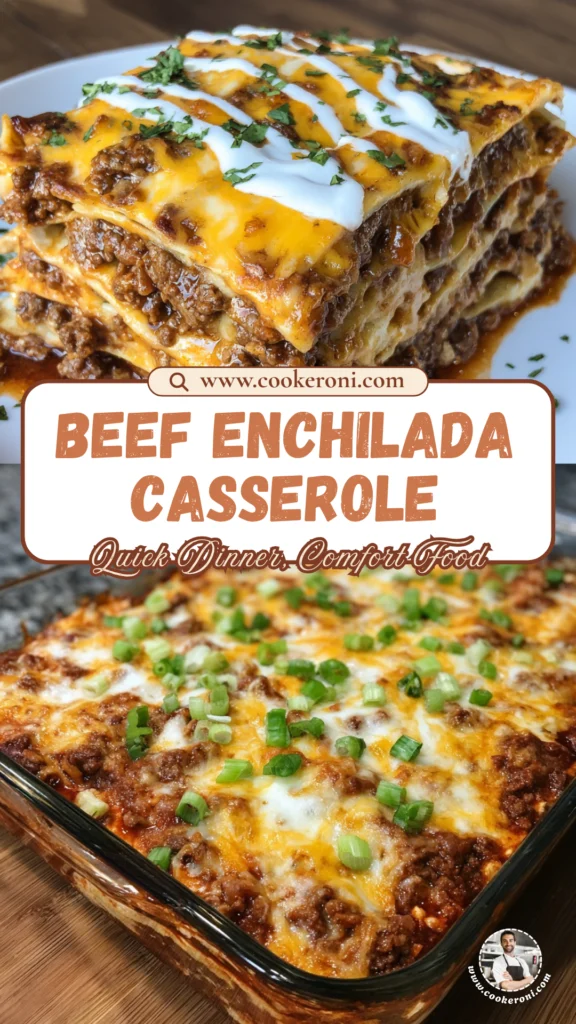 Beef Enchilada Casserole