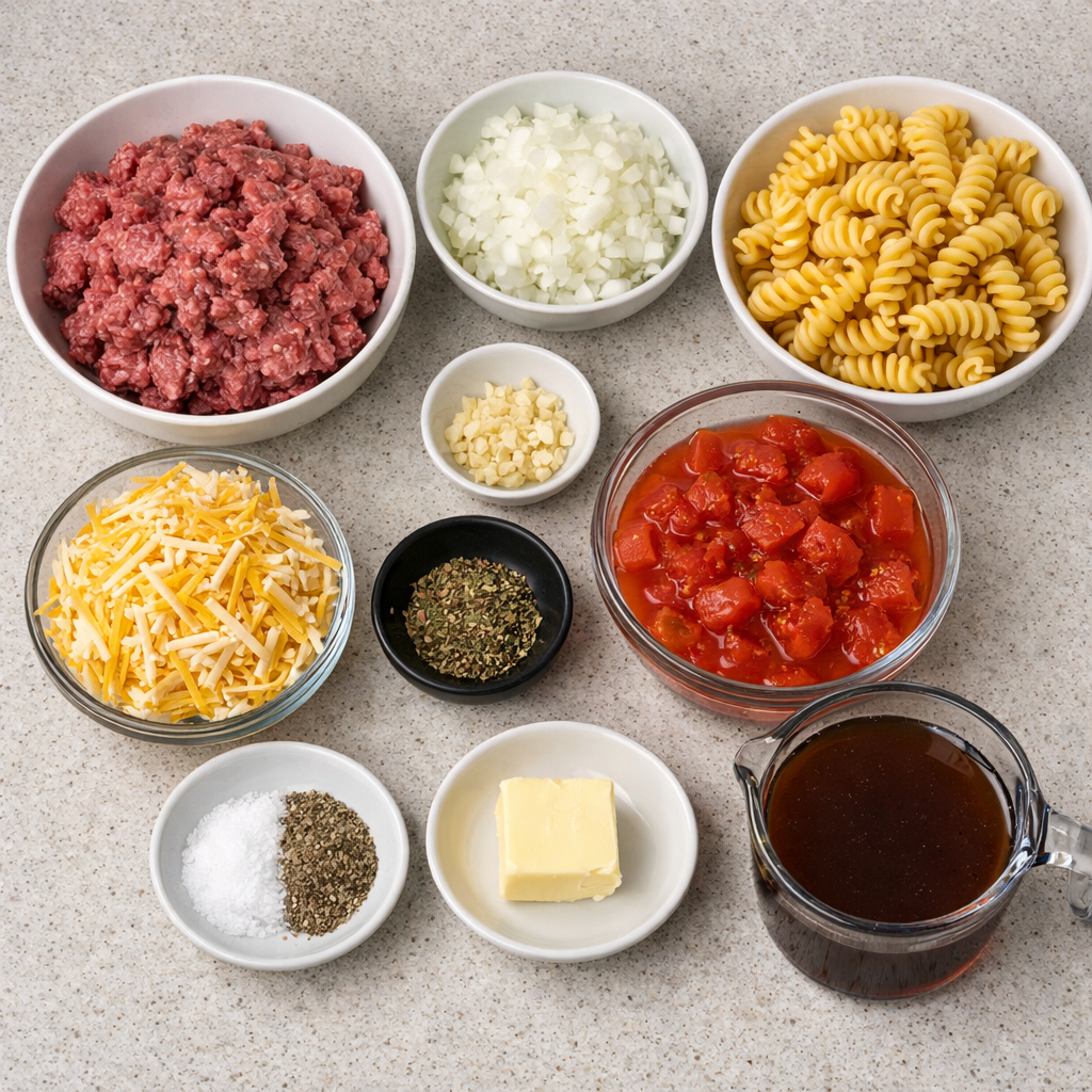 Beef Lombardi Casserole