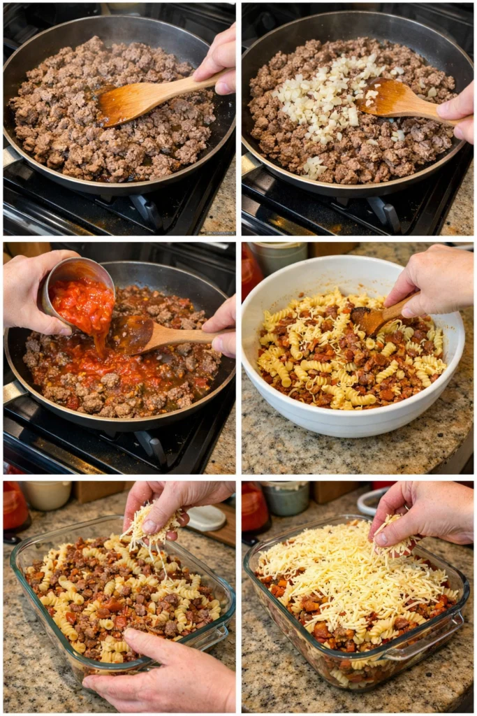 Beef Lombardi Casserole
