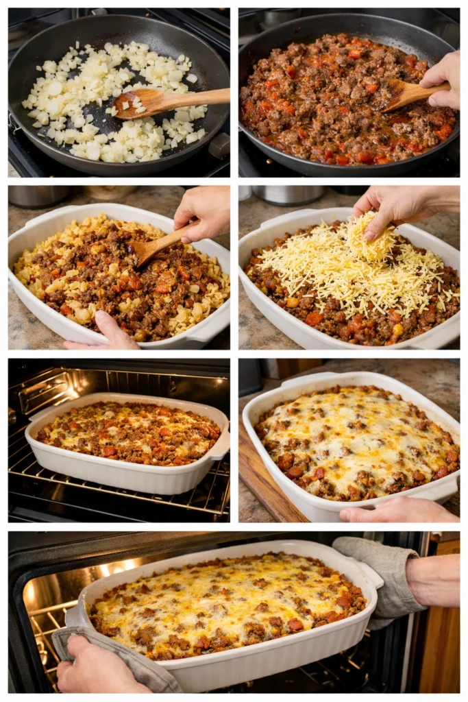 Beef Lombardi Casserole