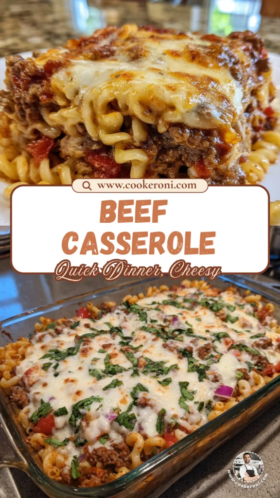 Beef Lombardi Casserole